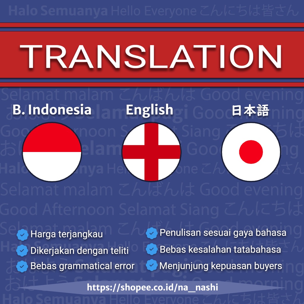 Jual Jasa Penerjemah Bahasa Inggris, Jepang Dan Indonesia Terjangkau ...