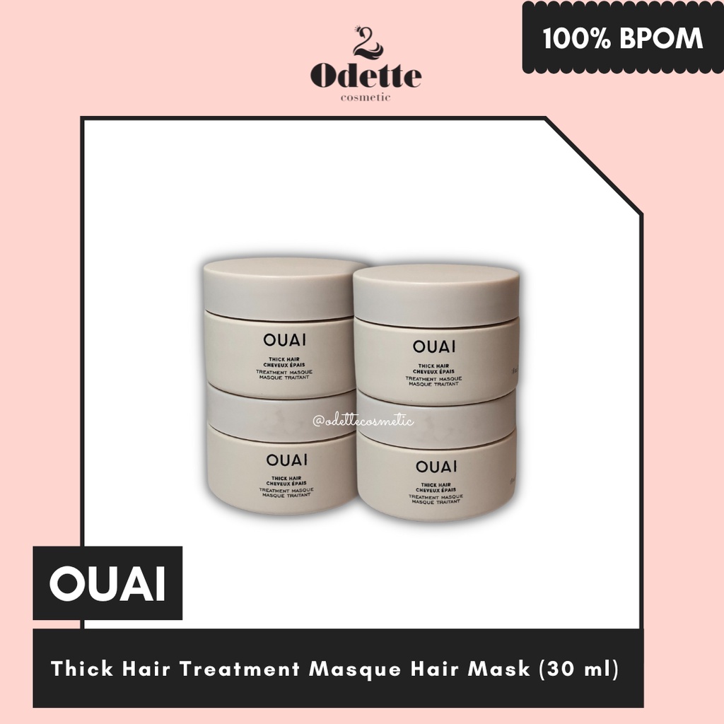 Jual OUAI Treatment mask For Thick Hair [30 ml] Shopee Indonesia