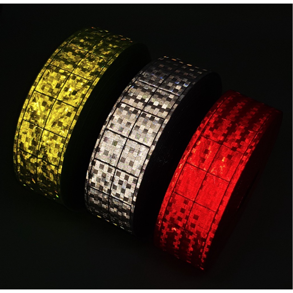 Jual Pita Scotlight Scotlite Scotchlite PVC 5 cm x 1 Meter Motif ...