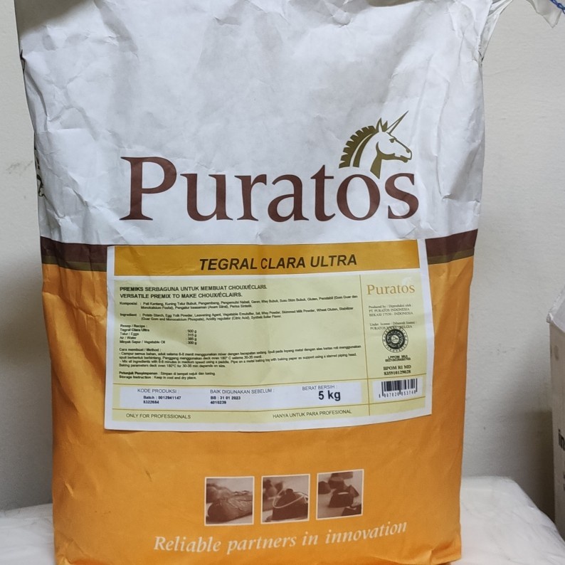 Jual Puratos Tegral Clara Premix Sus Eclair 500g | Shopee Indonesia