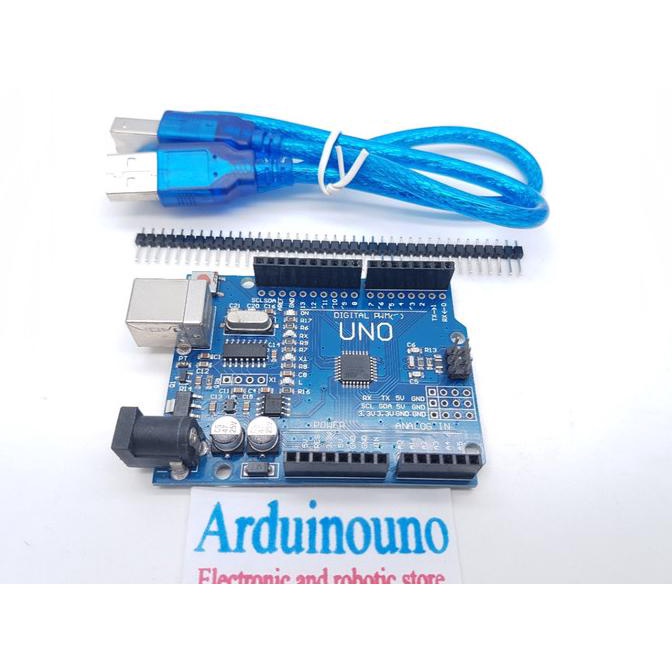 Jual Arduino Uno R3 Compatible Atmega328P Ch340 Ch 340 (With Usb Cable ...