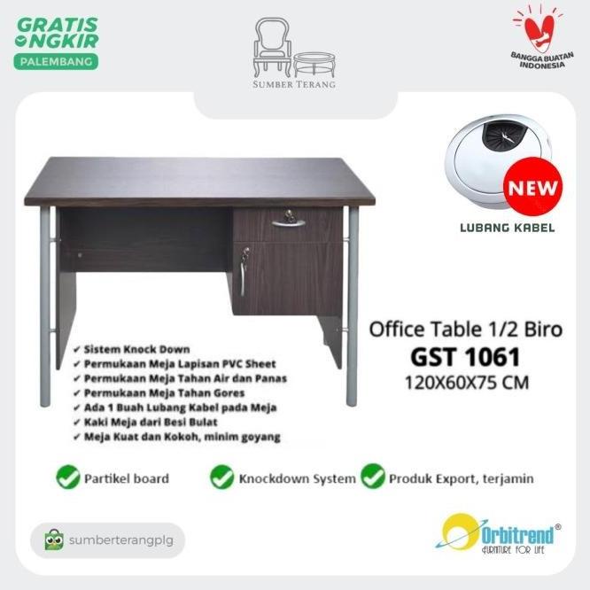 Jual MEJA KANTOR MURAH 1/2 BIRO ORBITREND GST 1061 / MEJA TULIS MEJA ...