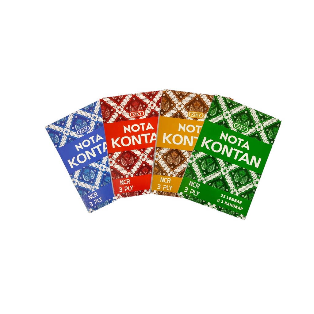 Jual Kiky Buku Nota kontan 3 Ply kecil 25 lembar 3 Rangkap Karbon ...