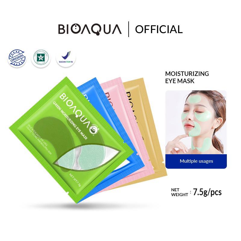 Jual BIOAQUA eye mask Moisturizing masker mata 7.5g Memudarkan kerutan