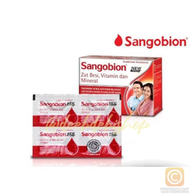 Jual Sangobion Kapsul Strip Isi 4 Kapsul / Suplemen Tambah Darah ...