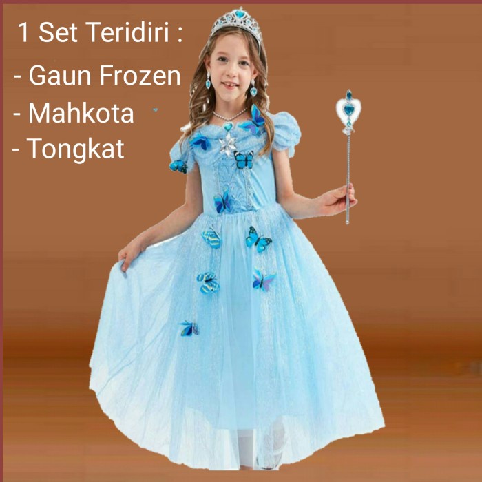 Jual Kostum Baju Princess Anak Perempuan Kostum Princess Anak Gaun ...
