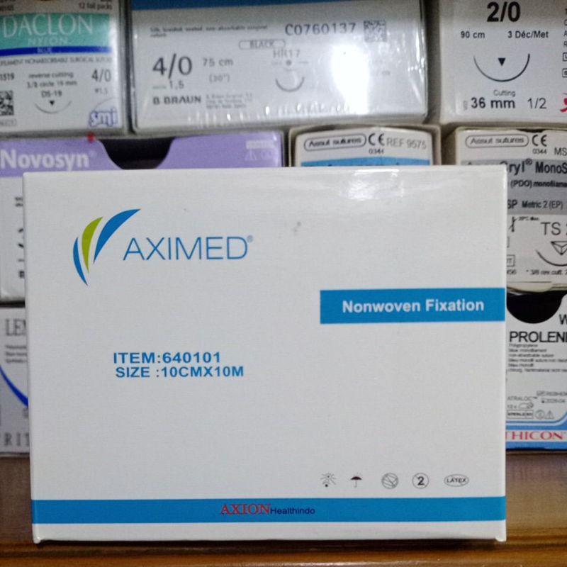 Jual AXIMED Nonwoven Fixation plester 10cm x 10M | Shopee Indonesia