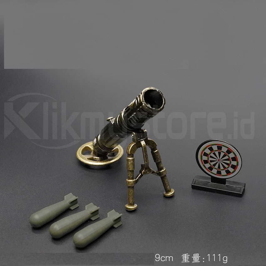 Jual Meriam Mortir Mainan Besi Anak Tembak Pelontar Peluru Cannon ...