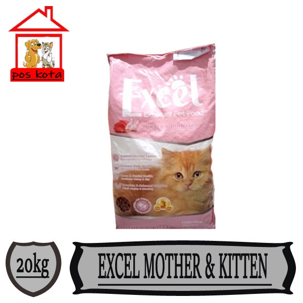 Jual Excel kitten 20kg (Grab/Gosend) | Shopee Indonesia