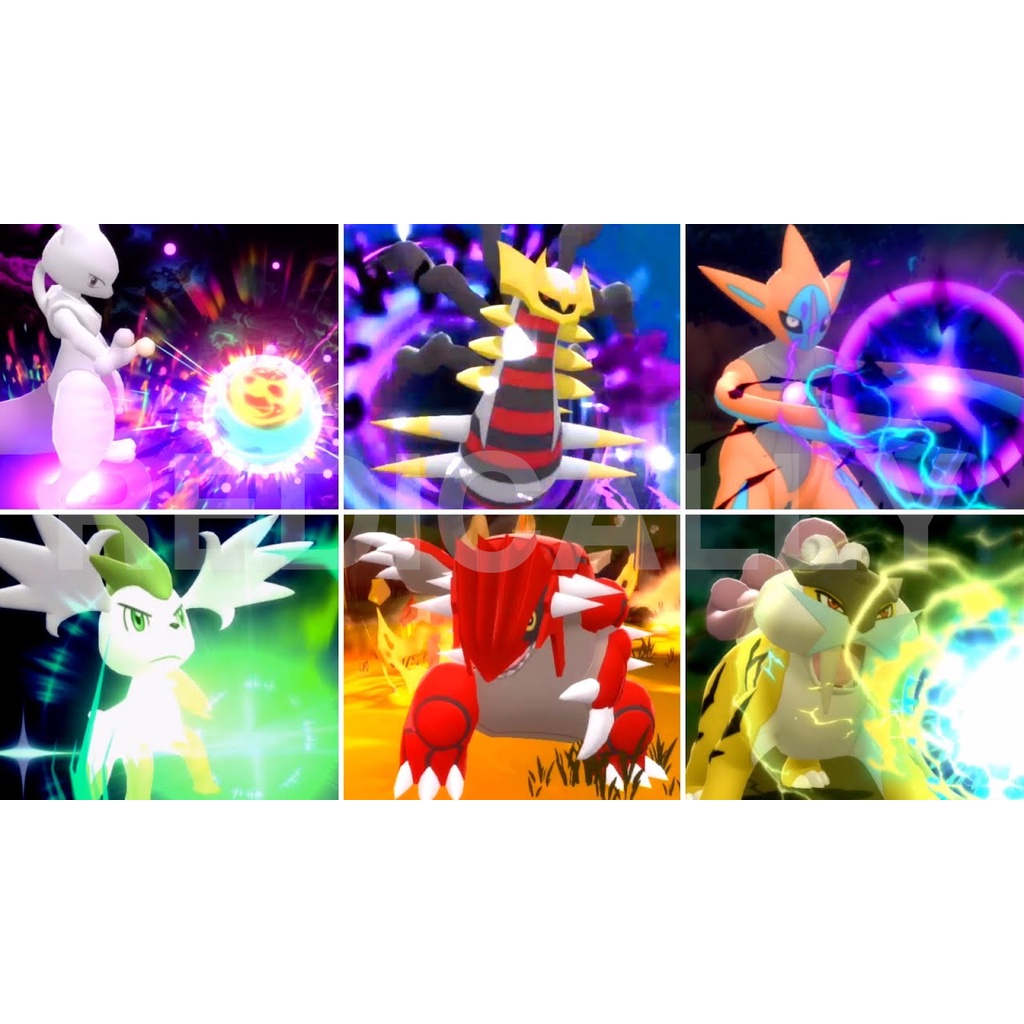Jual ALL 493 POKEMON Legendary Shiny Custom Hack Pokemon 100% LEGAL ...