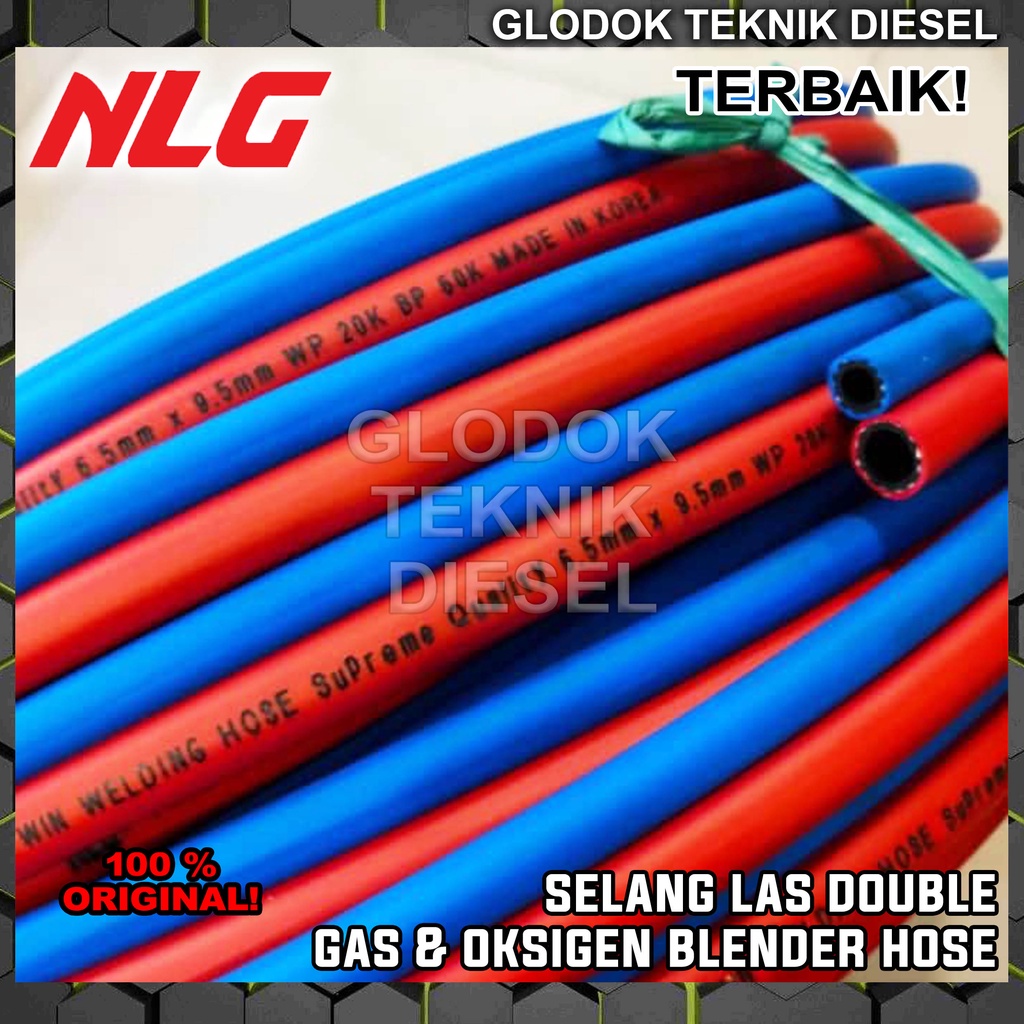 Jual Nlg Selang Las Double Gas Oksigen Blender Twin Welding Hose