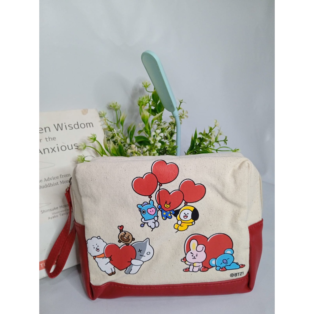 Jual Olay Pouch BT21 Friends / Olay / Pouch / BT21 Line Friends ...