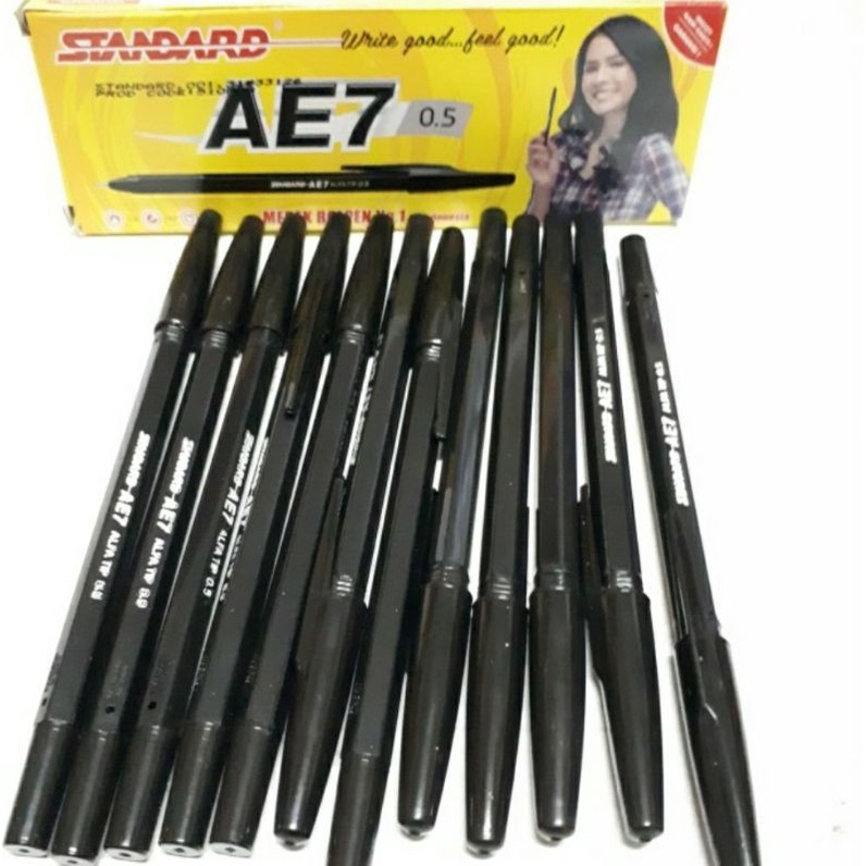 Jual PULPEN STANDARD AE7 0.5 (12 PCS) | Shopee Indonesia