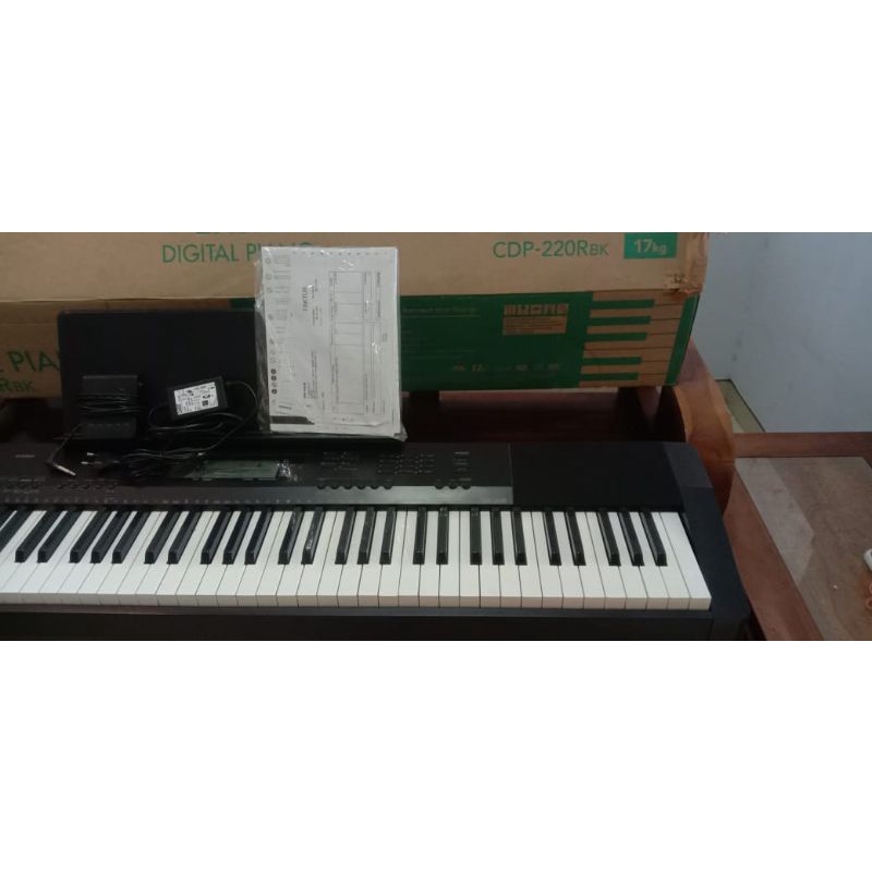 Jual Piano Digital Casio CDP 220r istimewa lengkap Shopee Indonesia