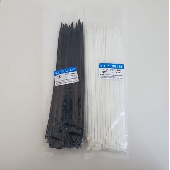 Jual Kabel Ties / Insulock / Insulok / Cable Ties 4 x 250mm 25cm 100pcs