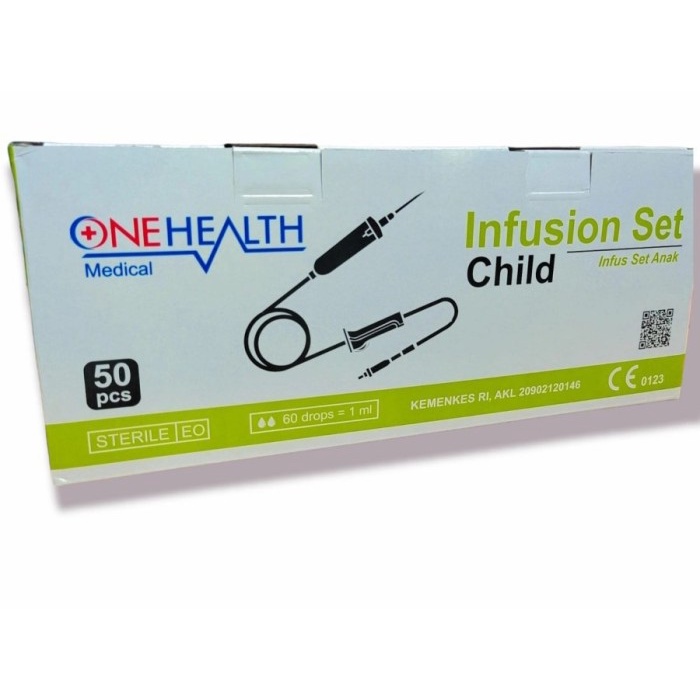 Jual ONEHEALTH INFUS SET INFUSION SET WITH Y CONNECTOR ANAK DEWASA ...