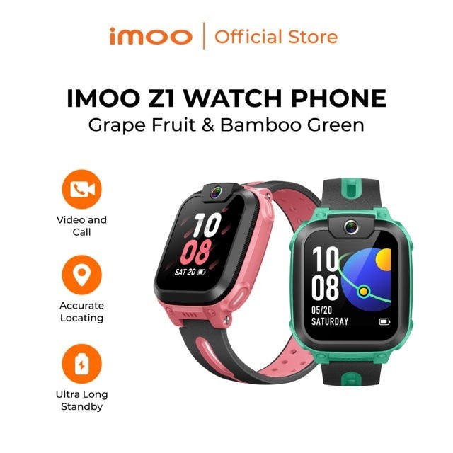 Jual IMOO Z1 Smart Watch Phone Kids HD Video Call Jam Tangan Anak ...