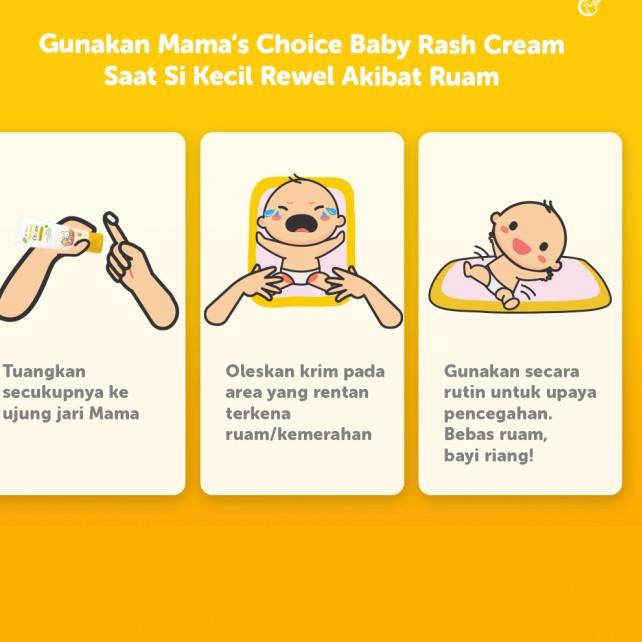 Jual Mama's Choice Baby Rash Cream 50 gr (Krim Penghilang Ruam pada ...