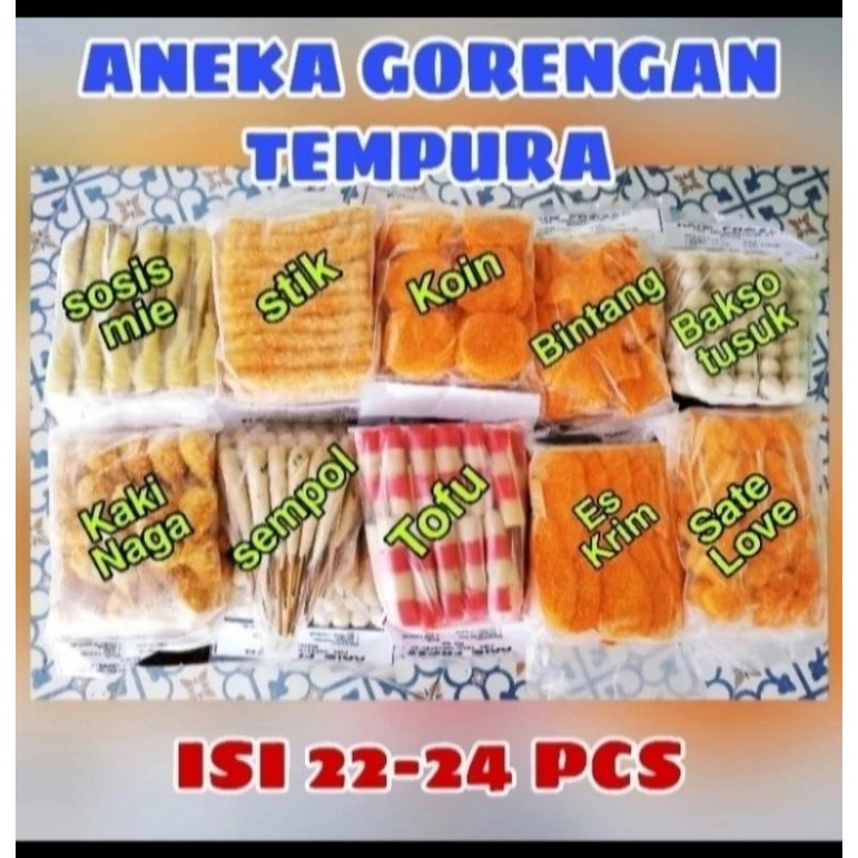 Jual TEMPURA JAJANAN JADUL ANAK SD | Shopee Indonesia