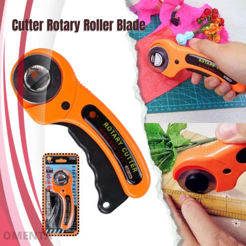 Jual Cutter Rotary Roller Blade 45mm Pisau Pemotong Kertas Kain Rotary ...