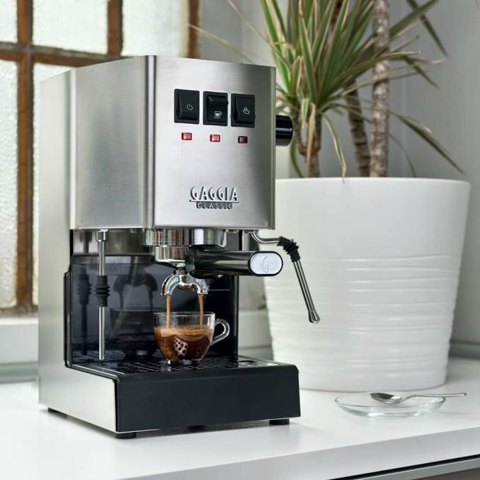 Jual Mesin Kopi Espresso Gaggia Classic Pro 2020 Bonus Tamper Stainless