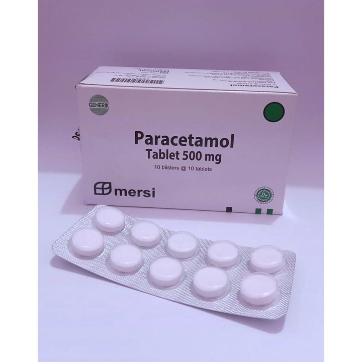 Jual Paracetamol Mersi 500mg Tablet (per Strip) | Shopee Indonesia