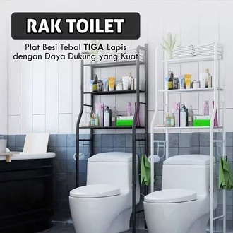 Jual Rak Toilet Organizer Wc Tissue Sabun Kloset Kamar Mandi Susun Cod Shopee Indonesia