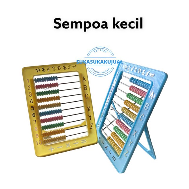 Jual sempoa/alat belajar hitung | Shopee Indonesia