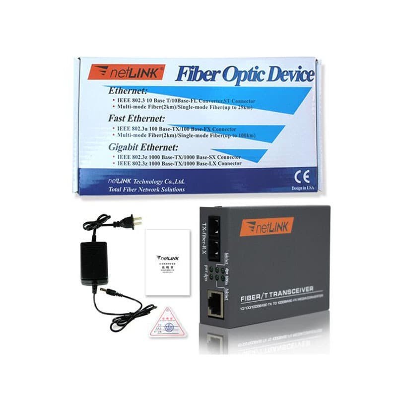 Jual Netlink Fiber Optic Device HTB Sepasang A & B | Shopee Indonesia