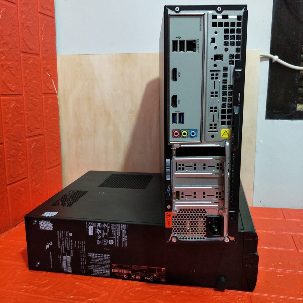 Jual CPU PC HP Slimline Desktop Core i5 Gen6 8GB SSD 256GB | Shopee ...