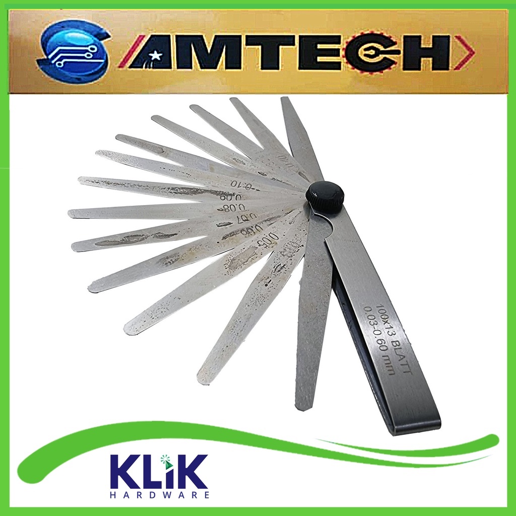 Jual Amtech Stel Klep Fuller Blade Pcs Feeler Gauge Mm