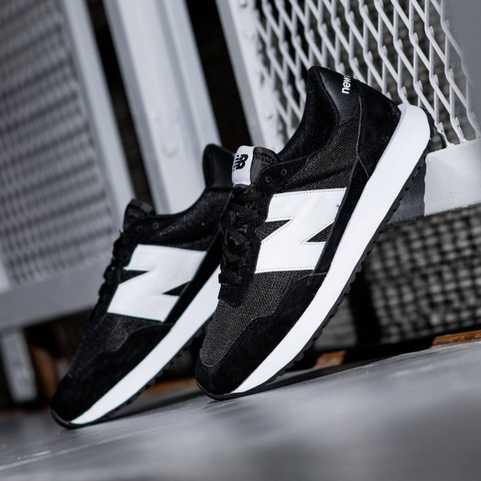 Jual Sepatu New Balance 237 Original High Prem Black White Termurah ...