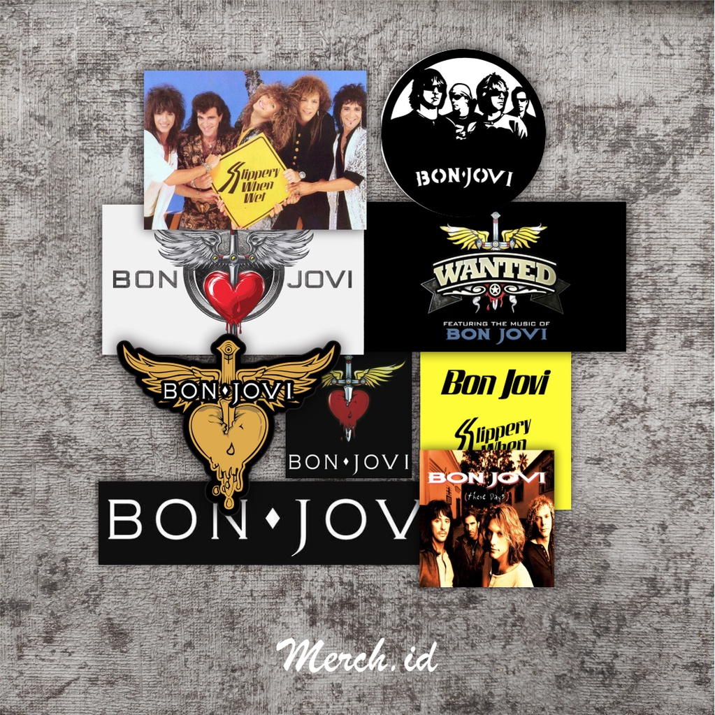 Jual Stiker Band Bon Jovi / STIKER PACK | Shopee Indonesia