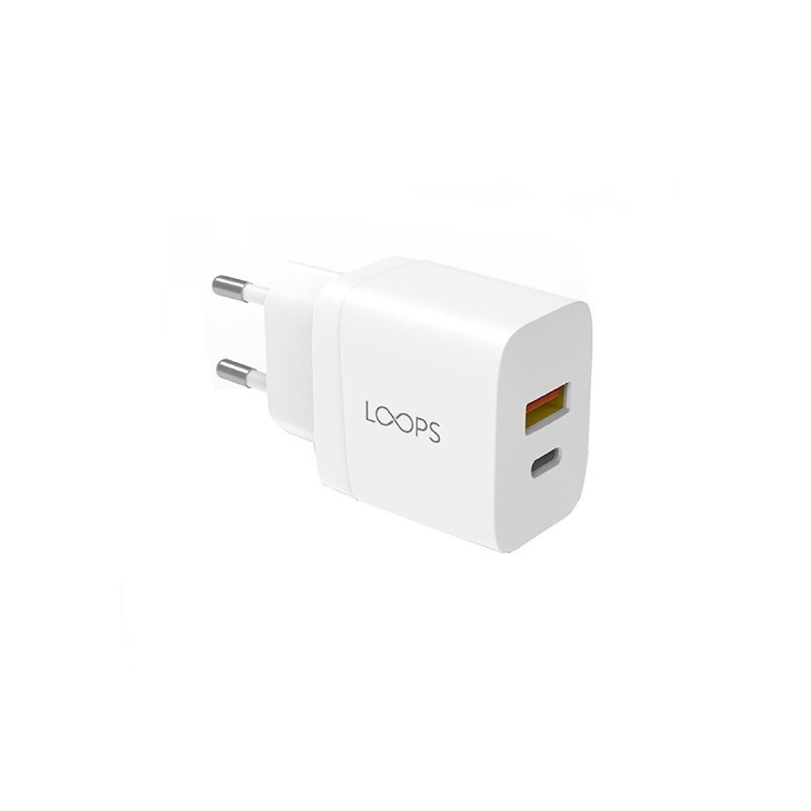 Jual Loops DualPort Charger 20W | Shopee Indonesia
