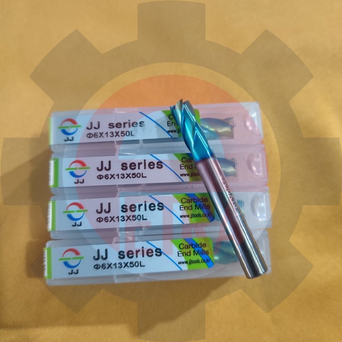 Jual ENDMILL CARBIDE HARD SERIES 6MM HRC 70 50MM JJ TOOLS KOREA ...