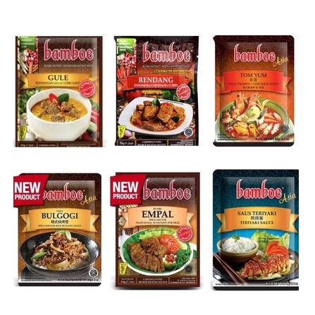 Jual Bamboe Bumbu Racik Bumbu Masak Instant Gr Rasa Tom Yum Gule