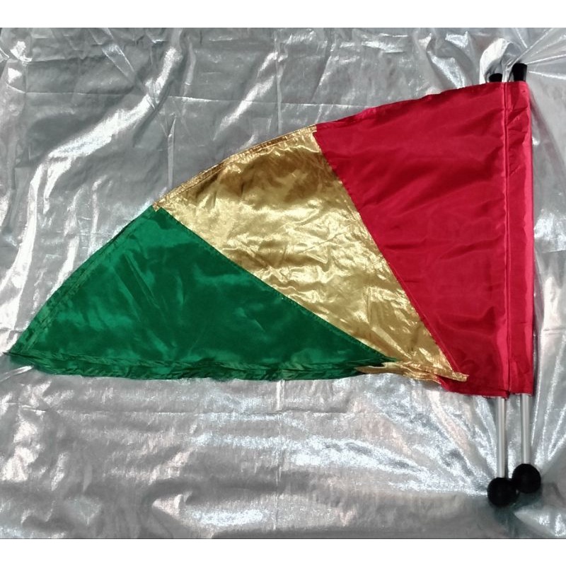 Jual Flag Banners Dengan Paduan Warna Emas, Bisa Custom Warna | Shopee ...