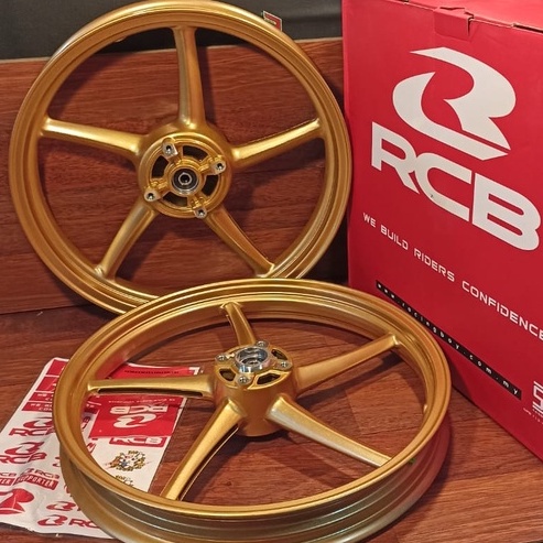 Jual (MX NEW) 5 SPEED RACING BOY - VELG RACING SET SP 522 GOLD - RACE ...