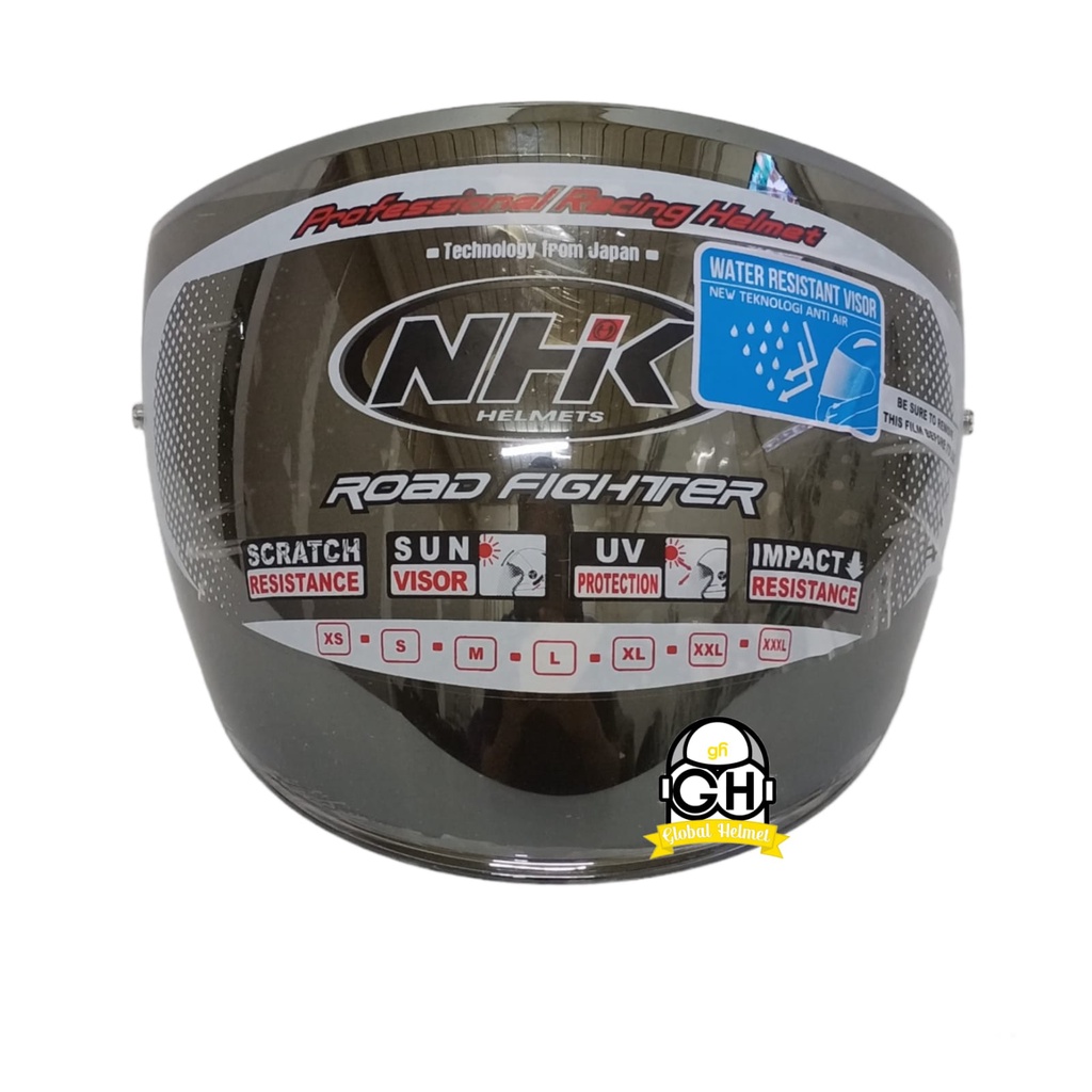 Jual Kaca Helm NHK R1 Visor Ori Silver | Shopee Indonesia