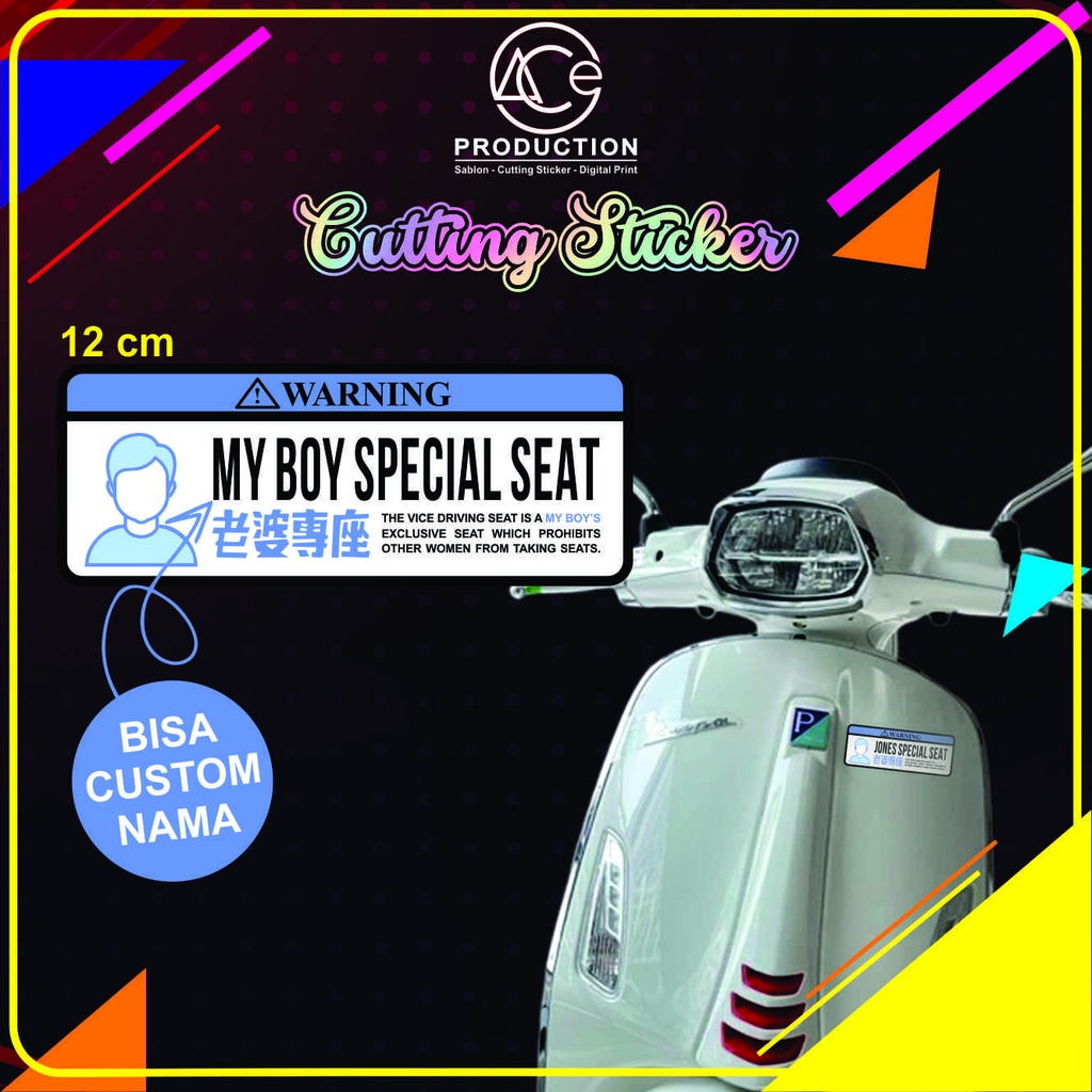 Jual Stiker Printing Sticker Printing Special Seat Kekinian Bucin Cowok ...