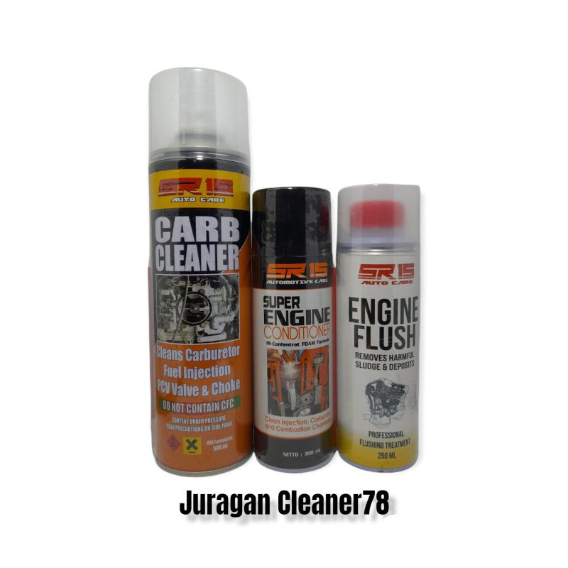 Jual bundle paket service mobil Carburator Cleaner SR15, Engine ...
