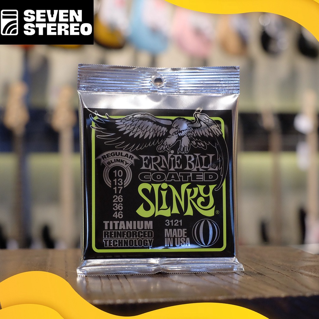 Jual Ernie Ball 3121 Regular Slinky Titanium RPS Coated Guitar String ...