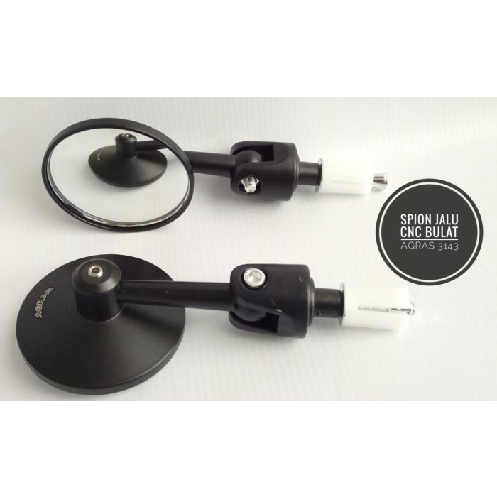 Jual SPION JALU BAR END CAFERACER SCOOPY VESPA AEROX NMAX BULAT AGRAS