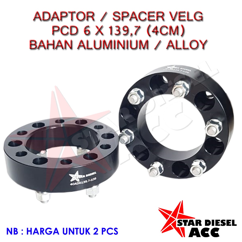 Jual SPACER VELG PCD 6 X 139.7 4CM ADAPTOR VELG FORD RANGER | Shopee ...