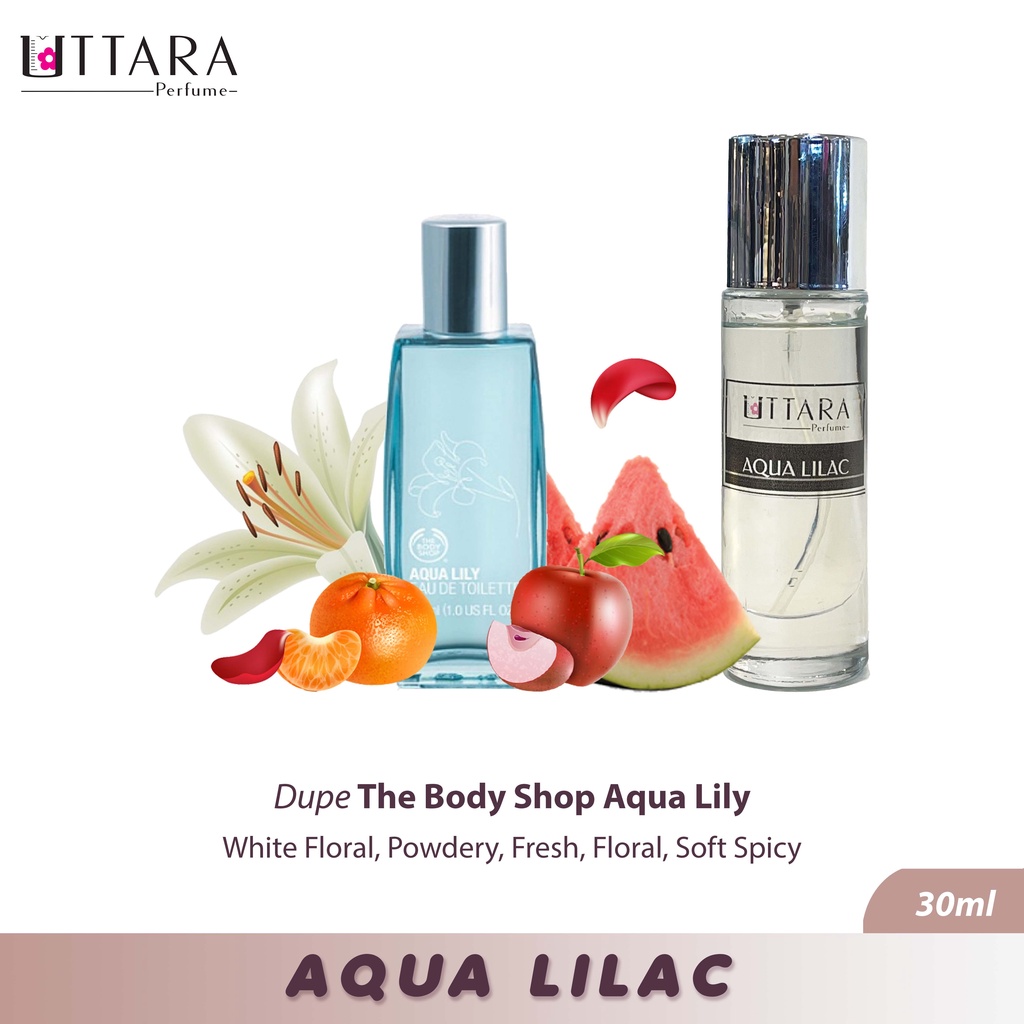 Body shop best sale aqua lily perfume