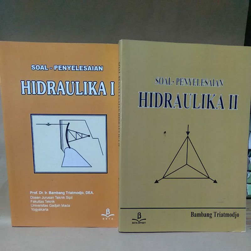 Jual Paket Soal - Penyelesaian Hidraulika 1 & 2 By Bambang Triatmodjo ...