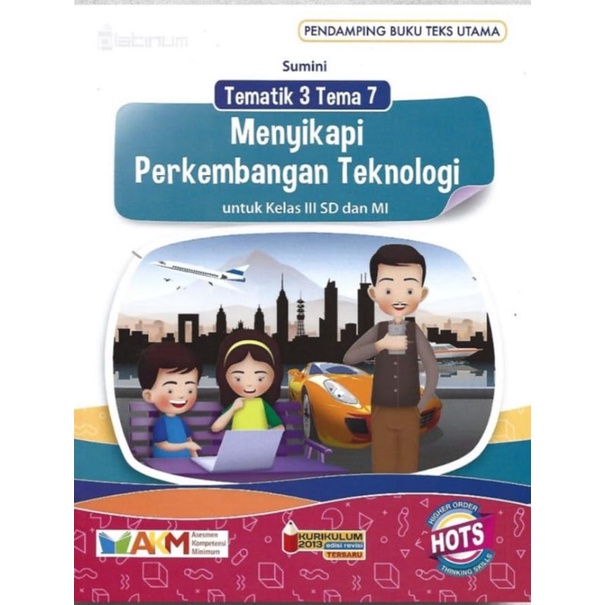 Jual Buku Tematik SD Kelas 3 Tema 1 2 3 4 5 6 7 8 AkM - Hots Platinum ...