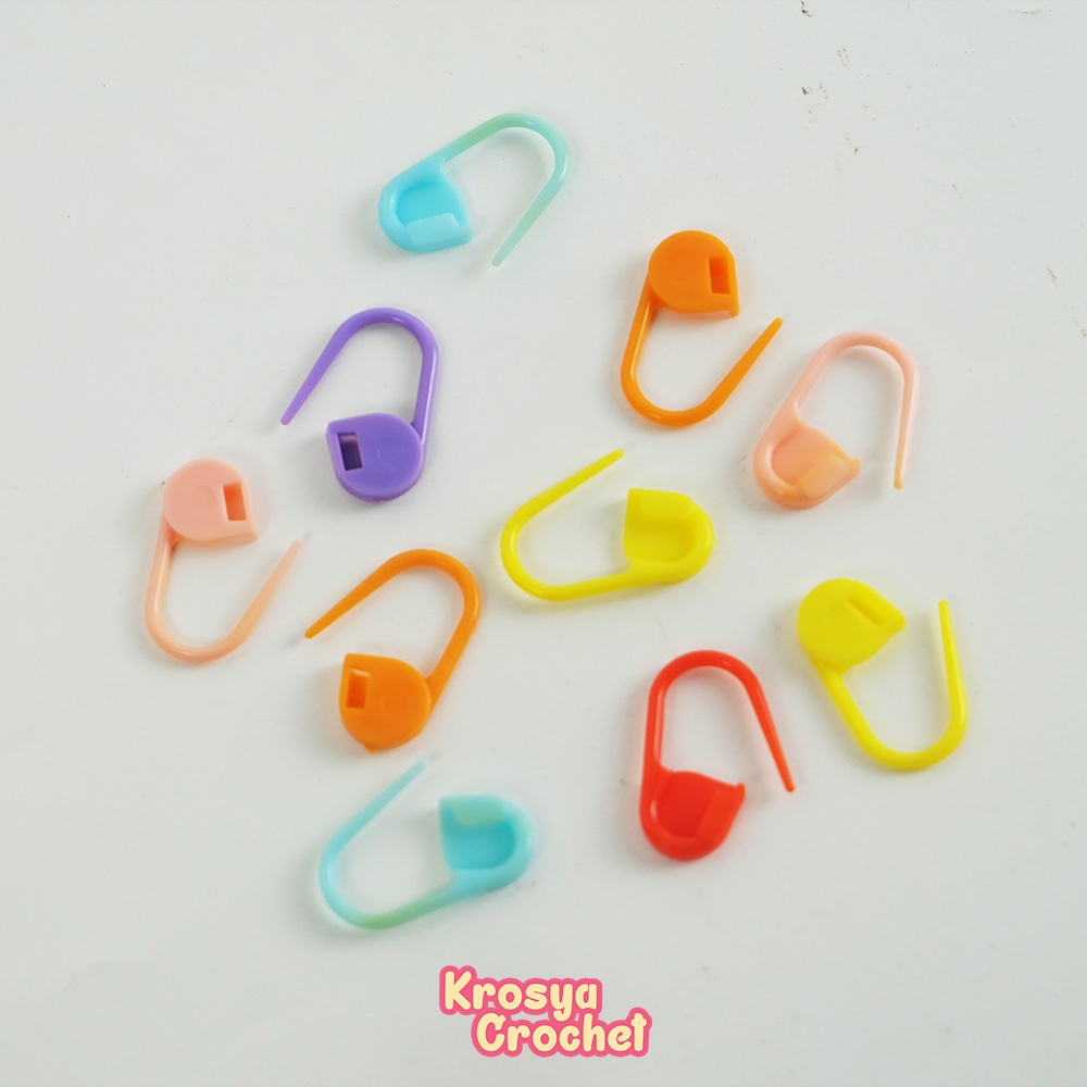 Jual Stitch Marker Penanda Rajut Plastik Peniti | Shopee Indonesia