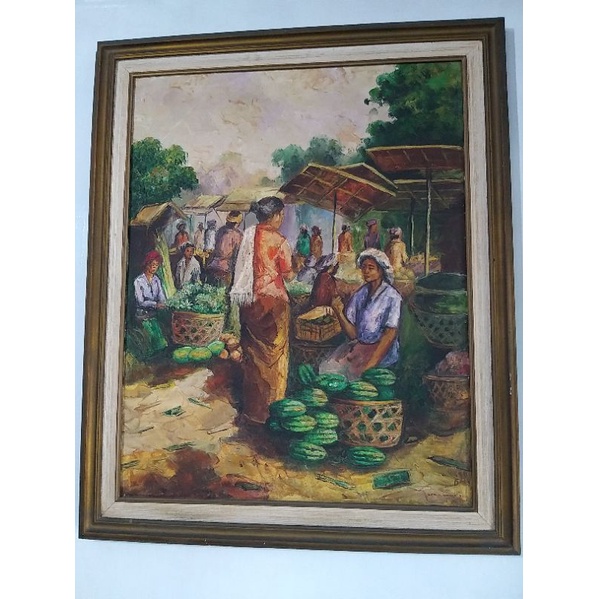 Jual Lukisan Kuno/Lawas, Vintage Painting | Shopee Indonesia