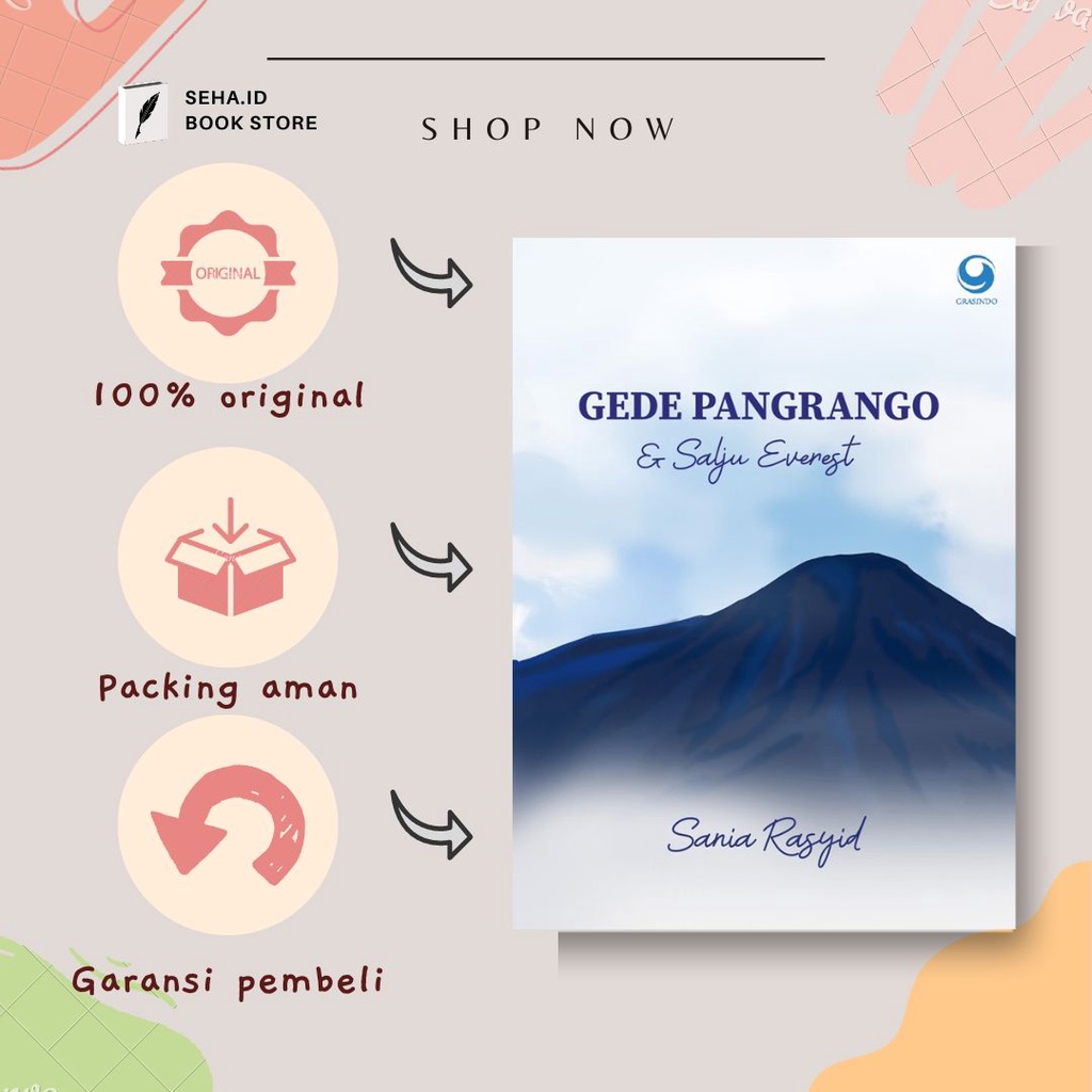 Jual Buku Gede Pangrango & Salju Everest - Sania Puteri Rasyid ...